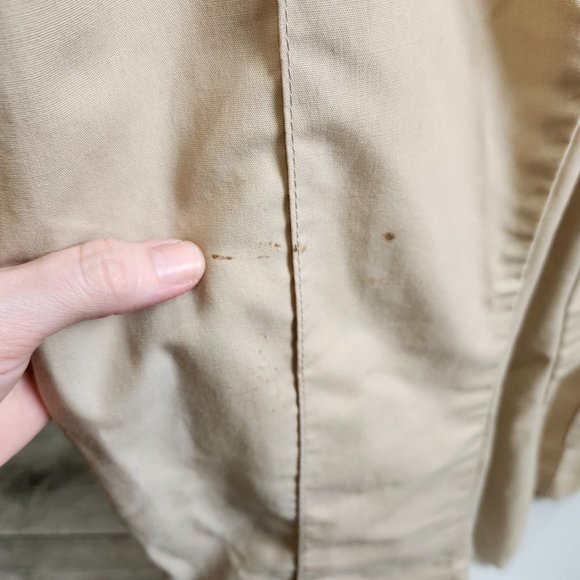 Vintage 1970's Khaki Work Jumpsuit / Coveralls - Picture 10 of 13